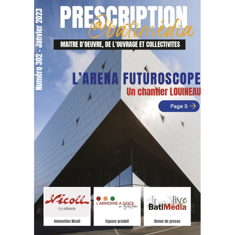 Prescription@batimédia Numéro 302 Janvier  2023