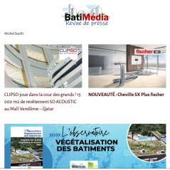 Revue de presse BatimediaLive du 2 mai 2023