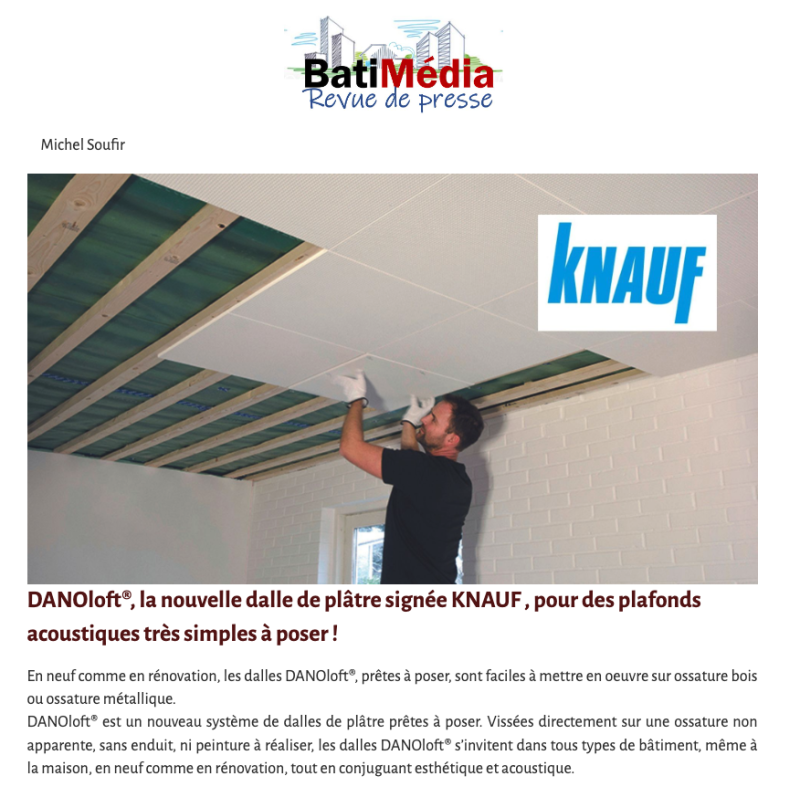 Revue de presse BatimediaLive du 11 mai 2023