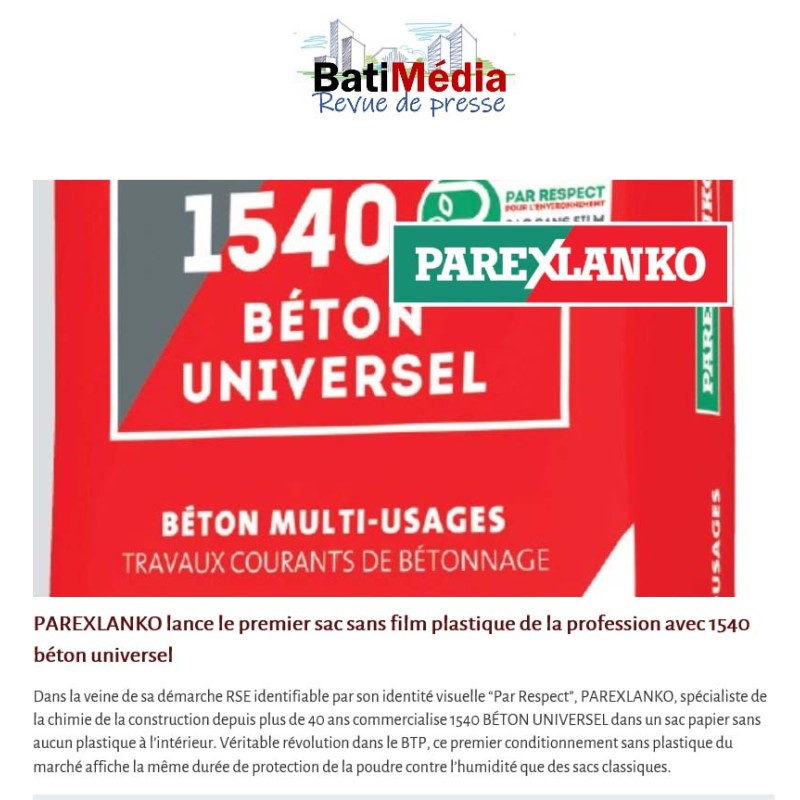 Revue de presse BatimediaLive du 18 Juillet 2023