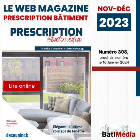 Prescription@batimédia Numéro 308 Nov-Déc 2023